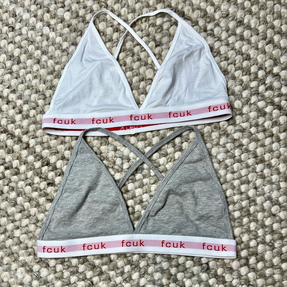 French Connection Bralettes (Pair)